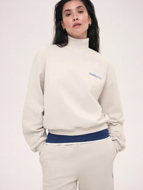 Sweatshirt Elle / Porcelain Cloud / Embrodiery