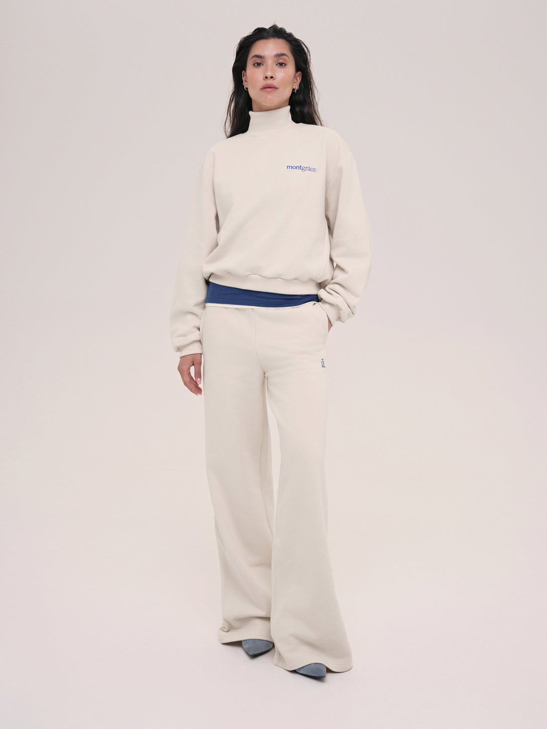Straight Leg Pants Christy / Porcelain Cloud