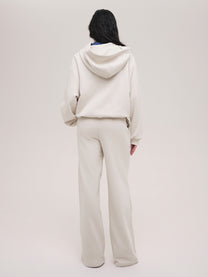 Hoodie Monica / Porcelain Cloud / Embroidery