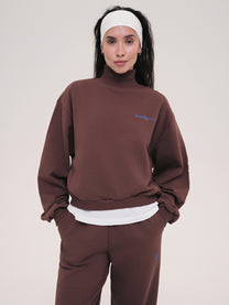 Sweatshirt Elle / Cocoa Fade / Embrodiery