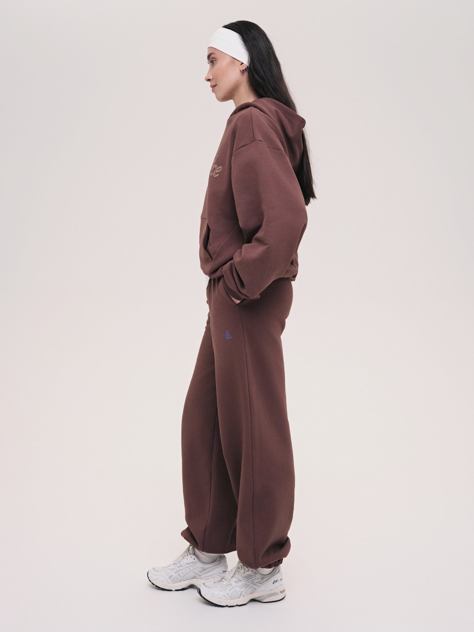 Hoodie Monica / Cocoa Fade / Print