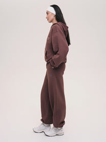 Hoodie Monica / Cocoa Fade / Print