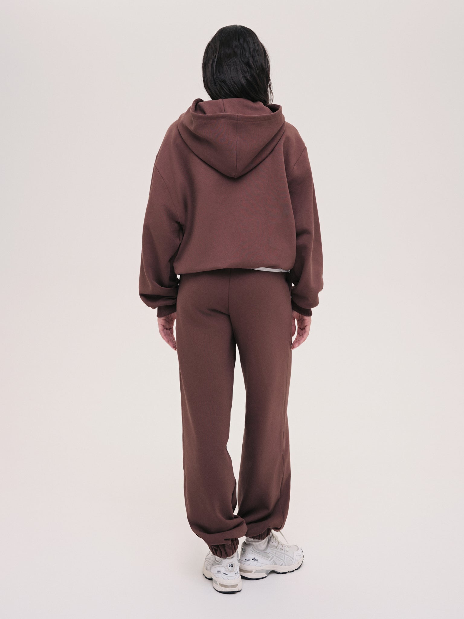 Hoodie Monica / Cocoa Fade / Print