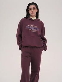 Hoodie Monica / Nightshade / Print