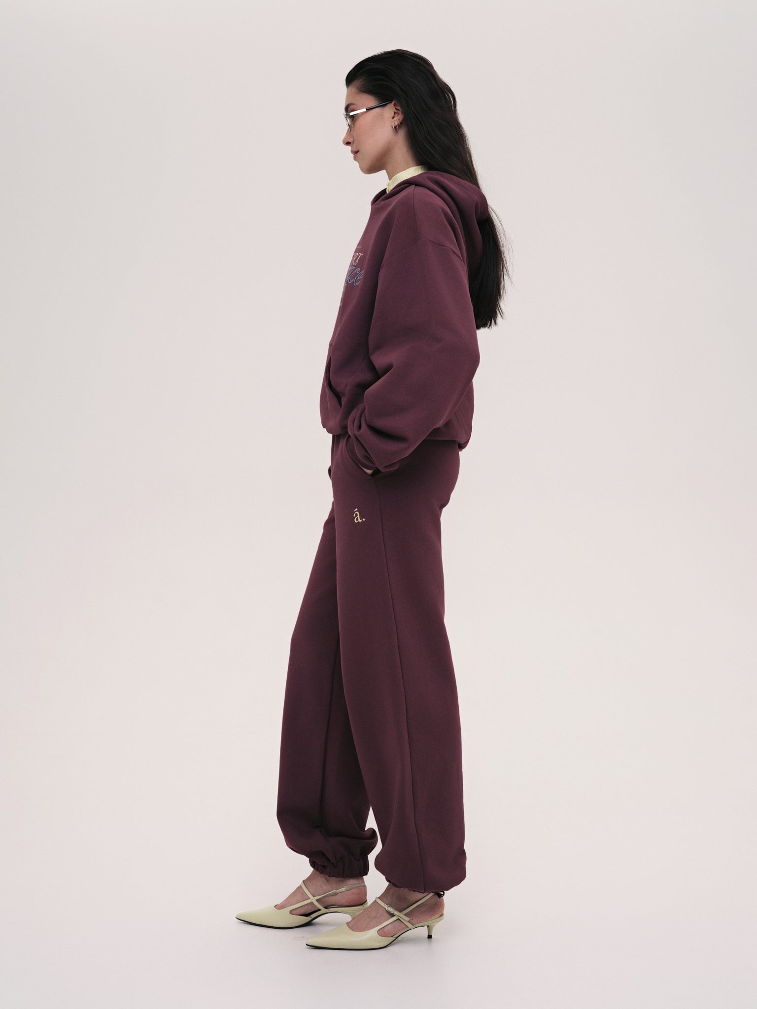 Hoodie Monica / Nightshade / Print