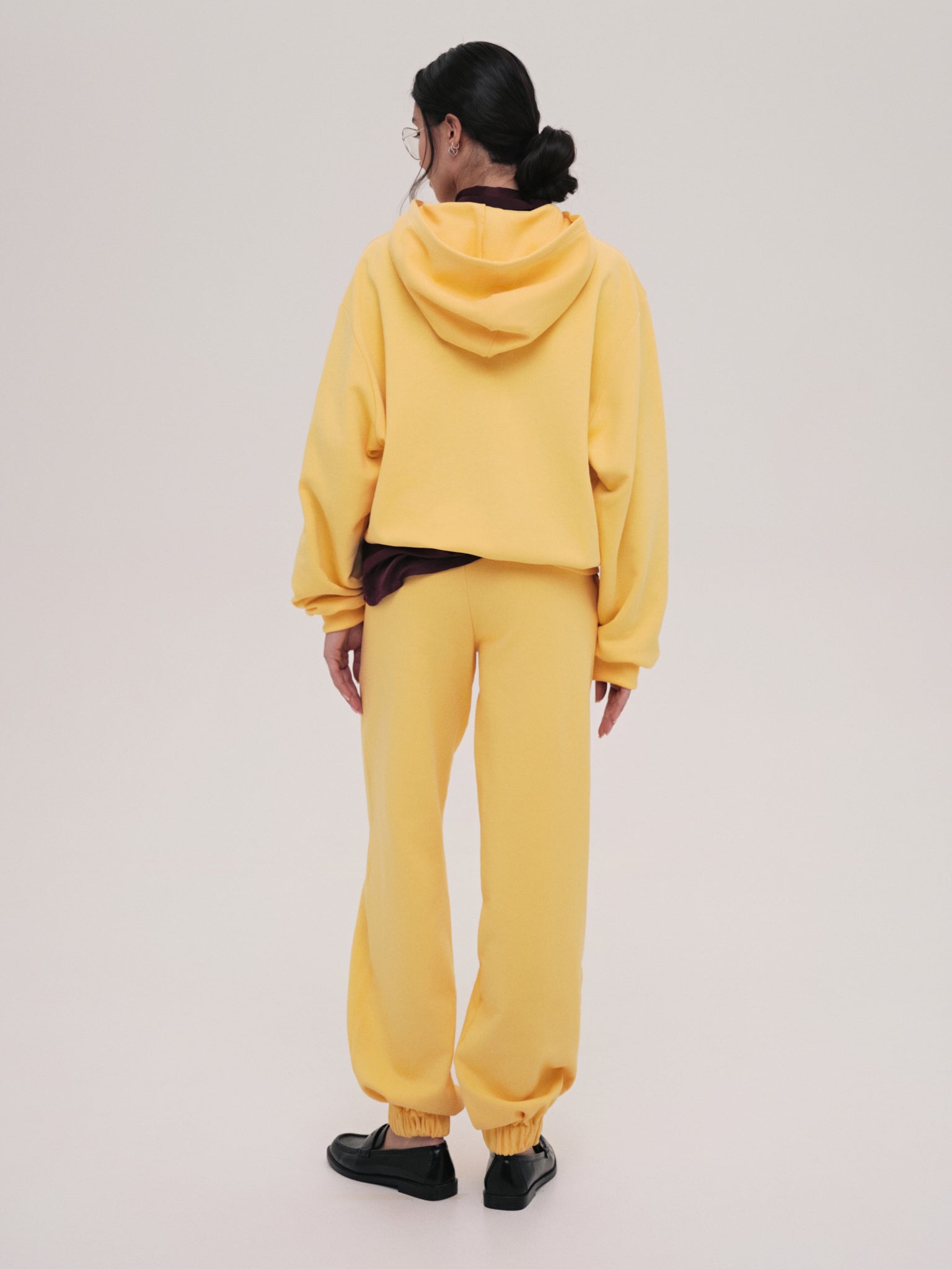 Hoodie Monica / Walkman Yellow / Embroidery