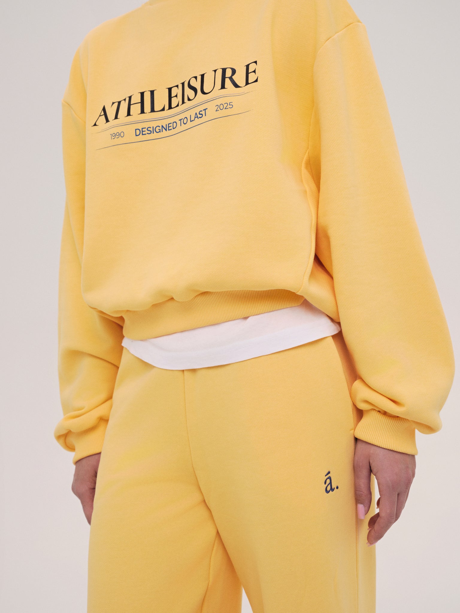 Sweatshirt Elle / Walkman Yellow / Print