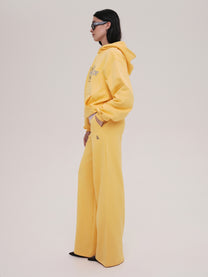Hoodie Monica / Walkman Yellow / Print